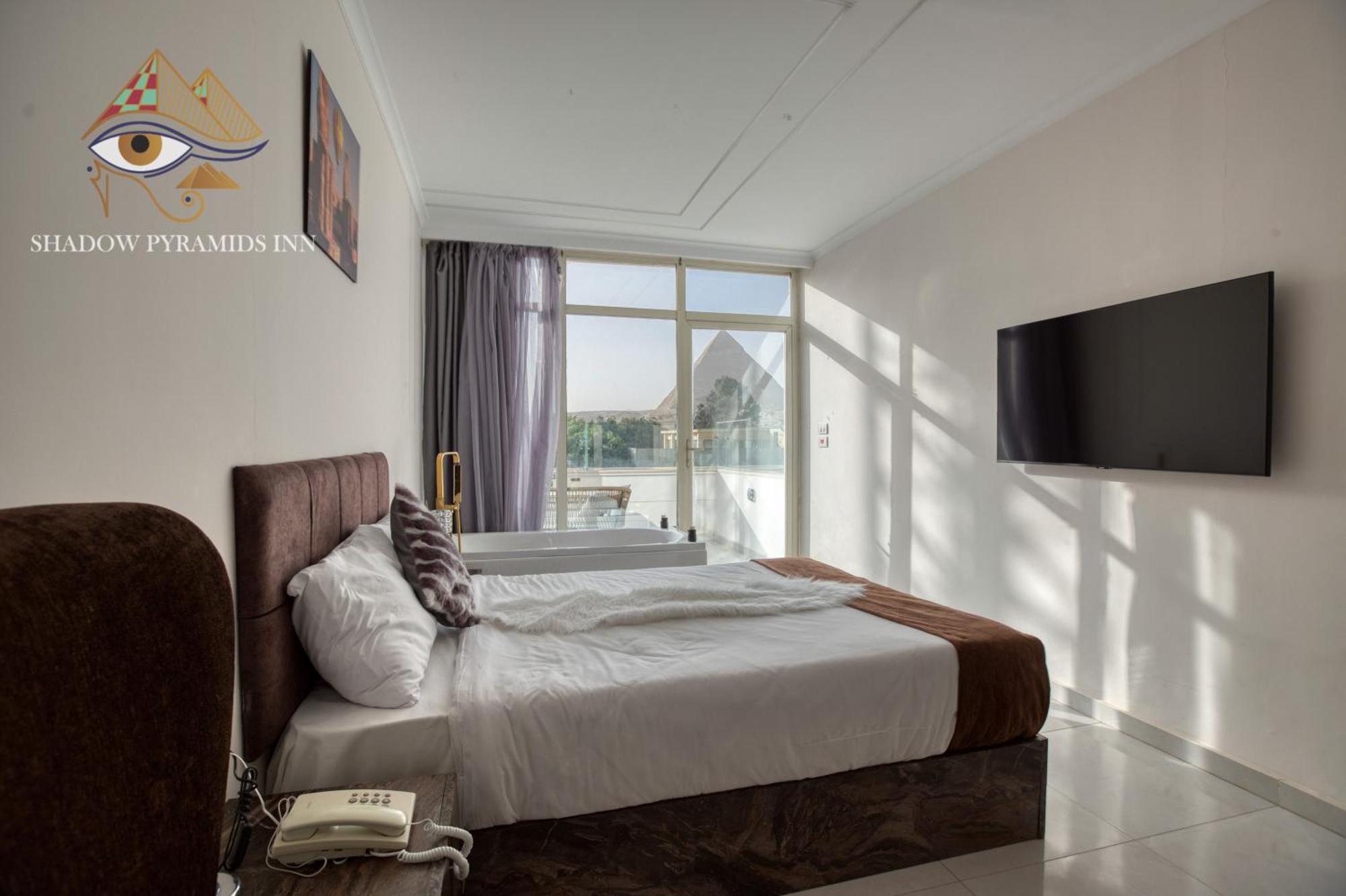 Shadow Pyramids Suites And Jacuzzi Kafrat al Jabal Ngoại thất bức ảnh
